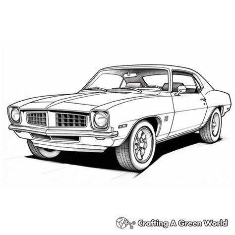 Classic Car Coloring Pages Free And Printable