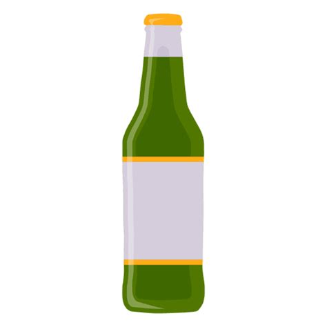 Green Beer Bottle Square Etiquette Transparent Png And Svg Vector File