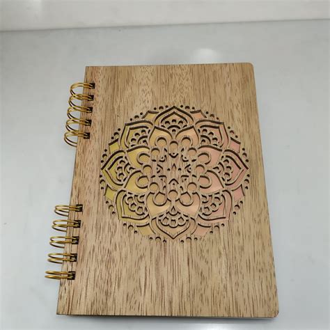 Cuaderno Mandala Flor HexMach