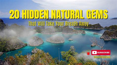 20 Hidden Natural Gems That Will Take Your Breath Away - YouTube