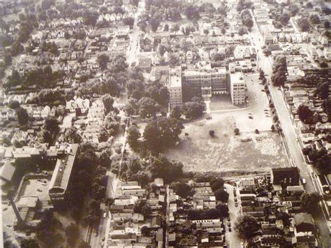 Aerial View Of Kentucky Baptist Hospital And St Anthony Hospital 1949