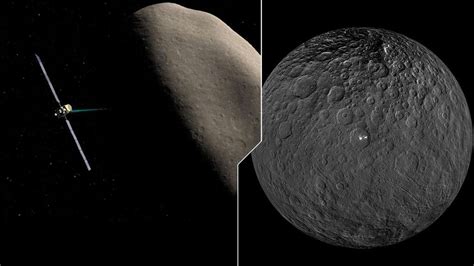 Photo Vesta et Cérès dévoilées par la sonde Dawn