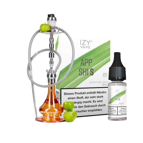 Apple Shisha Salt IZY Liquid NicSalt 20mg 10ml IZY One VAPE Einwe