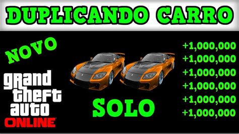 DUPLICANDO CARRO GTA 5 ONLINE SOLO XBOX ONE E PS4 MONY GLITCH YouTube