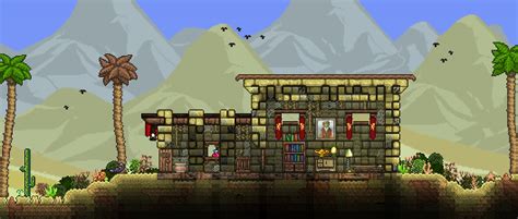 Smol desert house : r/Terraria