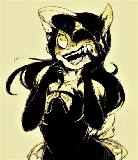 Bendy And The Ink Machine Alice Angel Drawings Polizsports