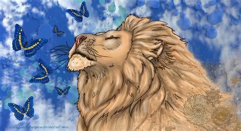 Butterfly Lion by CallMeFarGone on DeviantArt