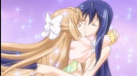 Besos Anime Yuri Kyoshiro No Sora Yuri Kiss 1 Youtube