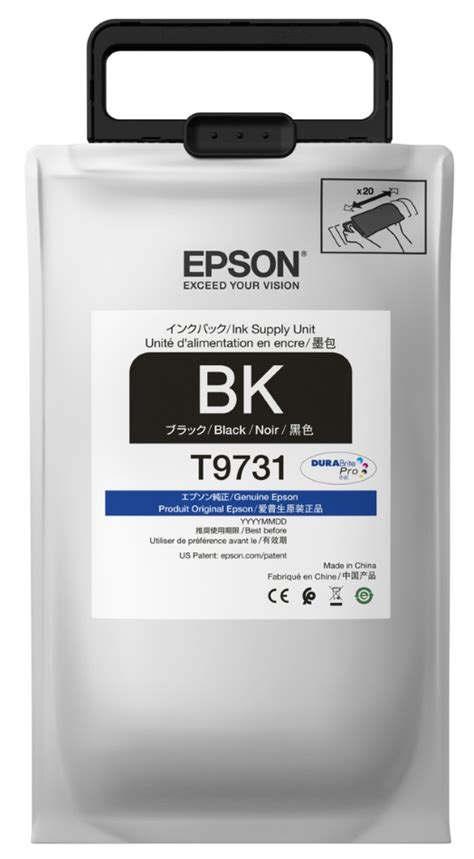 Bolsa De Tinta Original Epson Durabrite T9731 Negra Precio Costa Rica