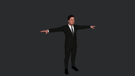 Elon Musk Hyper Realistic Full Body Fully Rigged Character - 3D Model ...