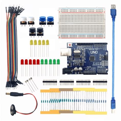 Kit Uno Iniciante Pe As Para Arduino Loja Arduino Bel M