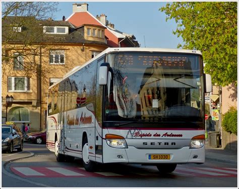 Sh 1030 Setra S 415 Ul Des Busunternehmens Rapide Des Ardennes