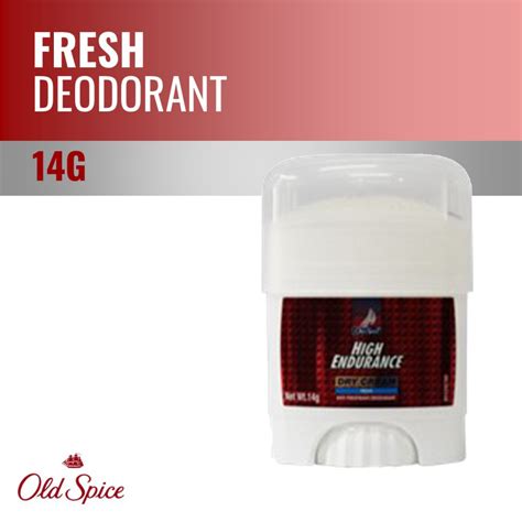 Old Spice Deodorant High Endurance Fresh Dry Cream 14g