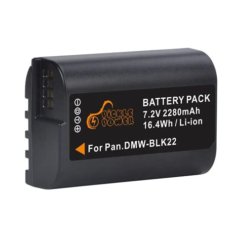 DMW BLK22 2280mAh DMW BLK22 DMWBLK22 Battery And LED USB Charger For