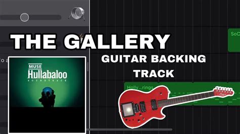 Muse The Gallery Guitar Backing Track Instrumental Garageband