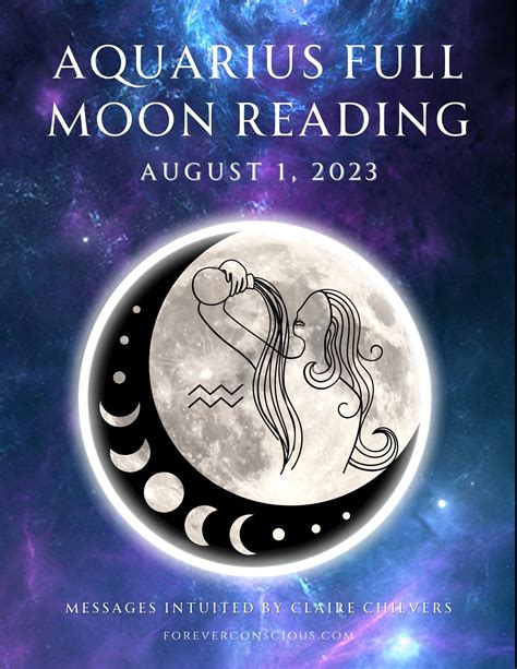 Aquarius Full Moon Reading August 2023 Forever Conscious