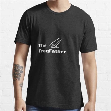 The Frogfather T Shirt For Sale By Darlwolf Redbubble Frogs T