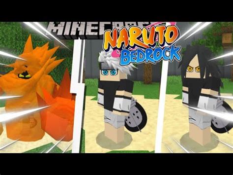 Saiuu Nova Atualiza O Da Addon De Naruto D Para Minecraft Pe Youtube