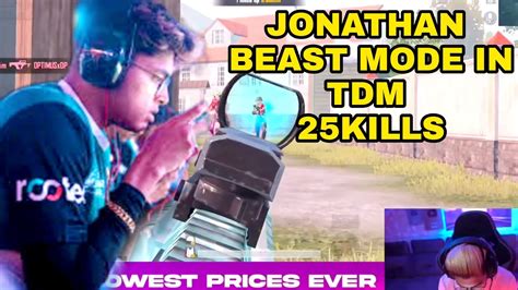 JONATHAN GAMING TDM JONATHAN GAMING TDM BEAST MODE 25 KILLS