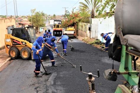 Tijucal Ser Contemplado Mais De Km De Recapeamento