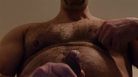 POV OF HAIRY MUSCLE BEAR DROPPING THICK CUMSHOT Pornhub Gay