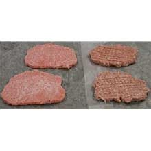 Breaded Frozen Veal And Beef Patties