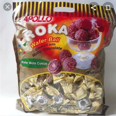 Jual Apollo Roka Wafer Ball 420gr Indonesia Shopee Indonesia