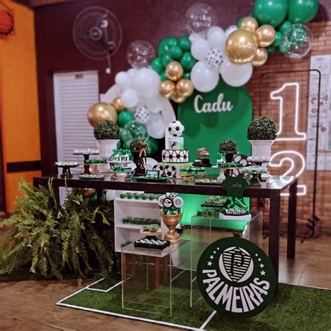 Festa Do Palmeiras Infantil - Decoração do Palmeiras: ideias para festa infantil, bolo e mais
