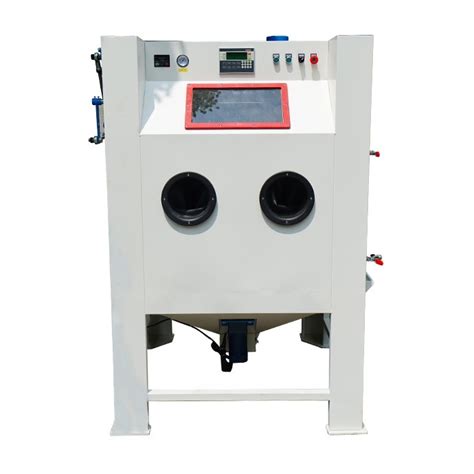 Automatic Rotary Table Sand Blasting Cabinet Turntable Sandblasting