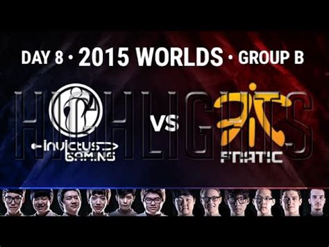 Invictus Gaming Vs Fnatic Highlights Lol World Championship S