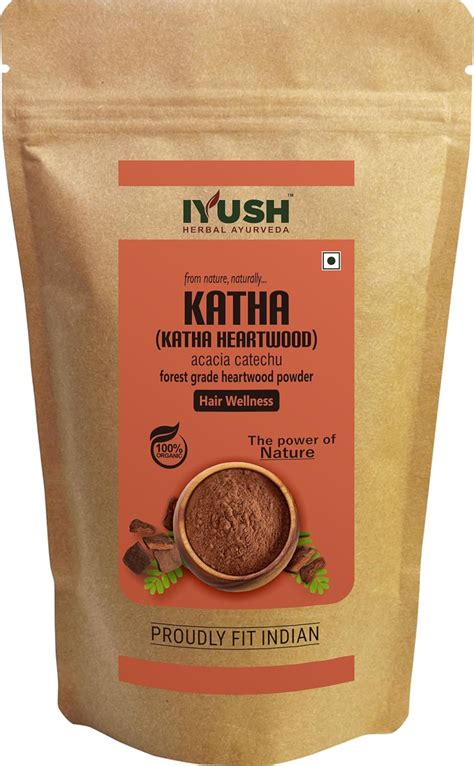 IYUSH Herbal Ayurveda Katha Powder For Hair 900gm Katha Powder