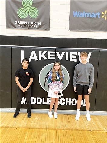 Lakeview Middle School Announces December Athletes Of The Month