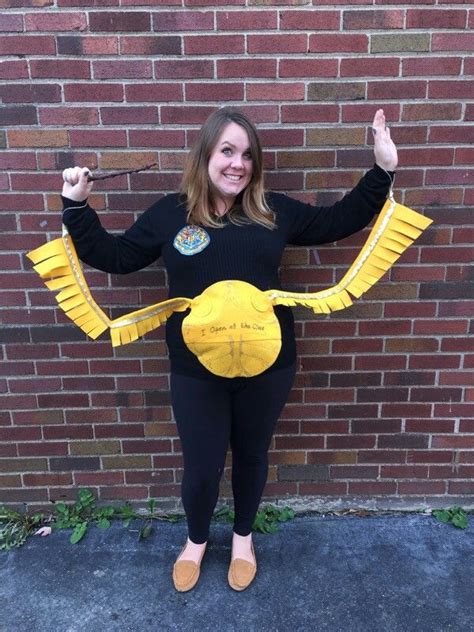 Harry Potter Golden Snitch Quidditch Halloween Costume Diy Crafted At