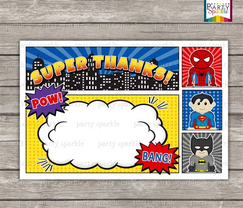 12+ FREE Printable Blank Superhero Birthday Invitation Template | FREE Invitation Templates - Drevio