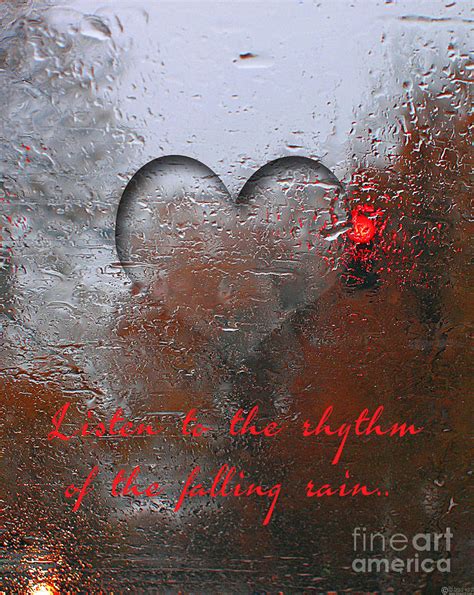 Listen to the Rhythm of the Falling Rain Digital Art by Lizi Beard-Ward ...