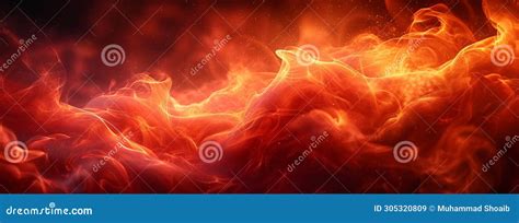 Passionate Flames Hot Fire Red Abstract Background Love Concept Design Stock Illustration