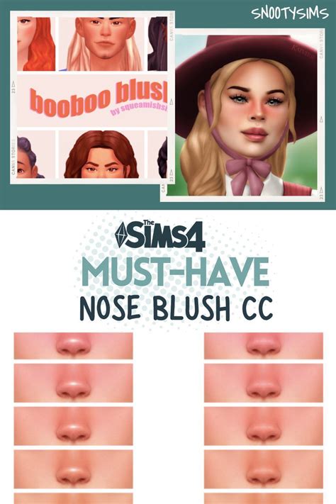 The Perfect Nose Blush For Your Sims 4 Game