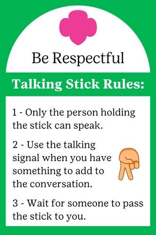 TR101 Talking Stick Rules (2 x 3 in Sticker) by Girl Scouts of Northeast Texas - Issuu