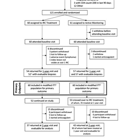 Participant Disposition Flow Diagram The Modified Intention To Treat