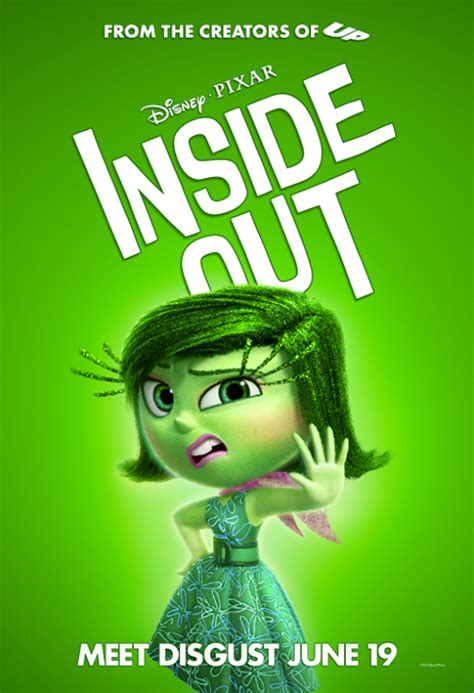 Inside Out Poster - Disgust - Inside Out Photo (38271232) - Fanpop