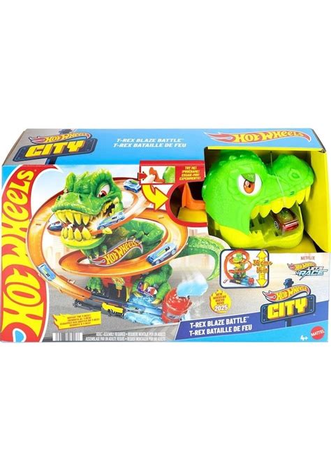 Jbm Hot Wheels T rex Ve İtfaiye İstasyonu Oyun Seti Çok Renkli Fiyatları ve Özellikleri