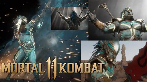 KOTAL KAHN All Intros Victory Poses Outros Screen Mortal Kombat 11