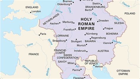 Holy Roman Empire | Map, Definition, History, Capital, & Significance ...