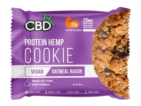 Cbdfx Cbd Protein Cookies Review Tasty Treats Ecigclick