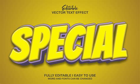 3d Editable Special Text Effect Style Graphic By Chaska Id · Creative