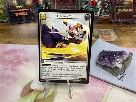 Grand Archive TCG Opening Cut Pre Kickstarter Card Demo EBay