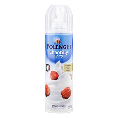 Creme De Chantilly Polenghi Spray 250g Chantily Bretas