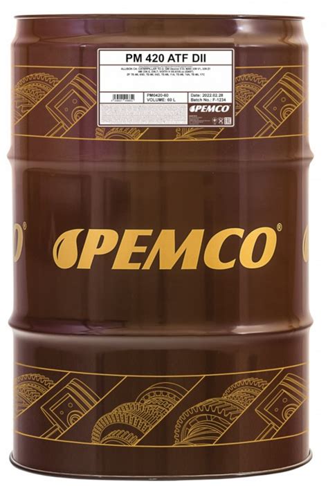 PEMCO iMATIC 420 GM Dexron II-D 60L