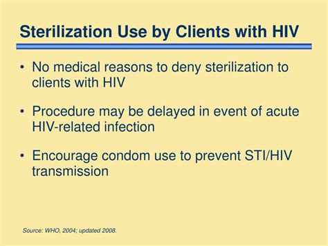 Ppt Contraceptive Options For Women And Couples With Hiv Male And