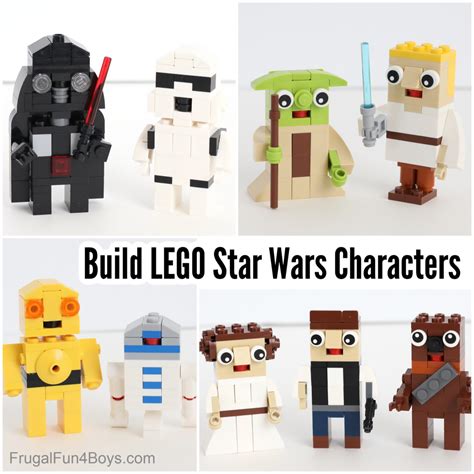 Build LEGO Star Wars Mini Characters - Frugal Fun For Boys and Girls